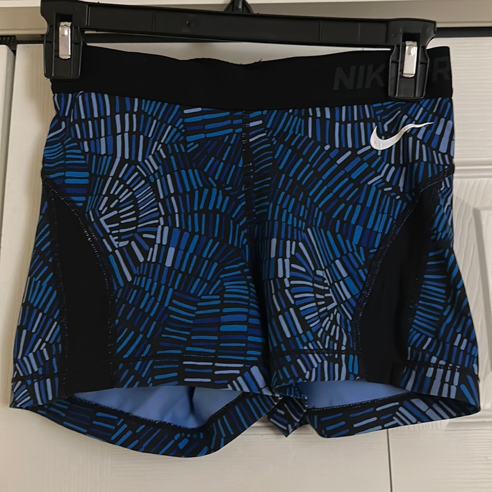 Blue Nike pros